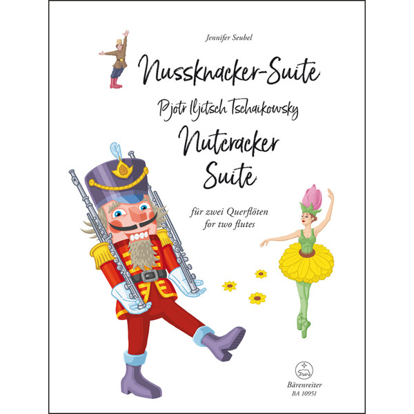 Nutcracker Suite for Two Flutes, Pjotr Iljitsch Tschaikowsky edit Jennifer Seubel