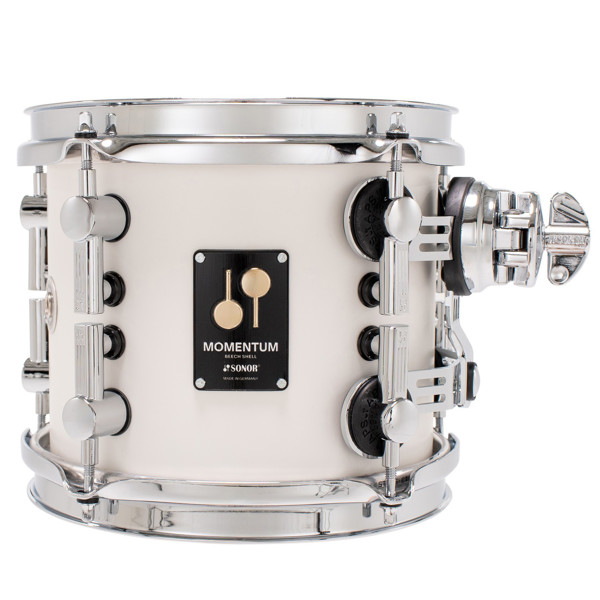 Tom-Tomtromme Sonor Momentum Beech, 8x7, Satin Pure White