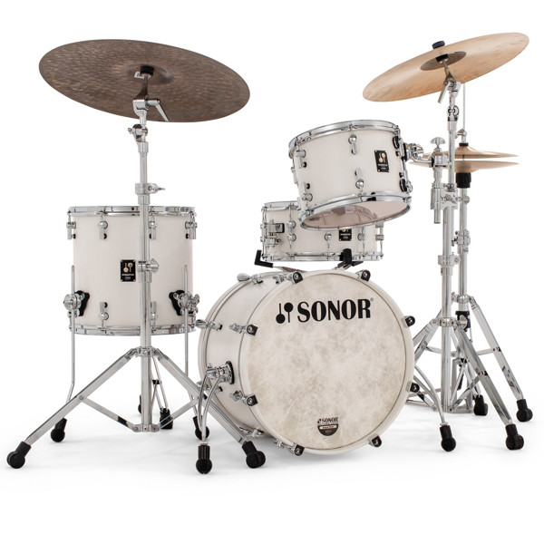 Trommesett Sonor Momentum MT-BE-18-3-KIT-SPW, Shell, 3 Pc, 18, Beech, Satin Pure White
