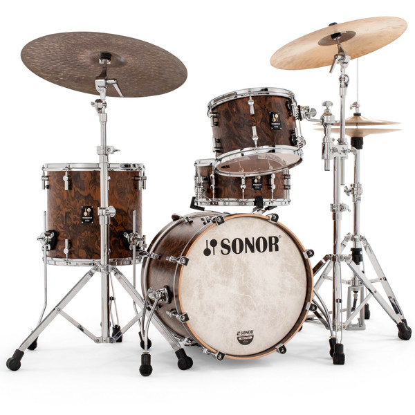 Trommesett Sonor Momentum MT-BI-18-3-KIT-CBU, Shell, 3 Pc, 18, Birch, Carlifornia Burl