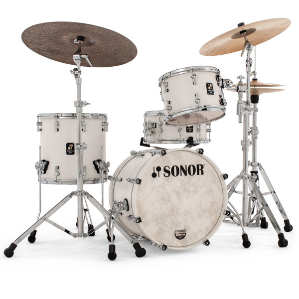 Trommesett Sonor Momentum MT-BI-18-3-KIT-SPW, Shell, 3 Pc, 18, Birch, Satin Pure White