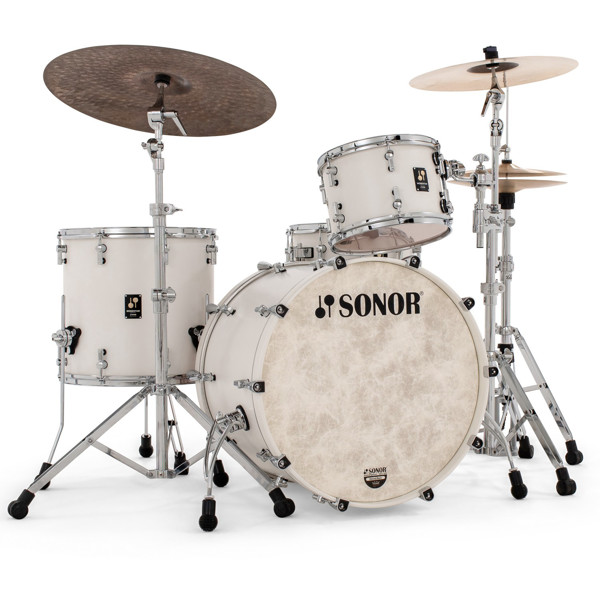 Trommesett Sonor Momentum MT-BI-22-3-KIT-SPW, Shell, 3 Pc, 22, Birch, Satin Pure White