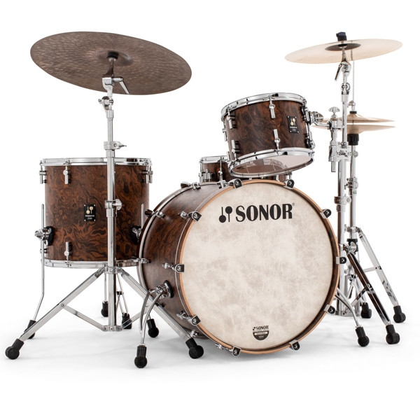 Trommesett Sonor Momentum MT-MA-22-3-KIT-CBU, Shell, 3 Pc, 22, Maple, Carlifornia Burl