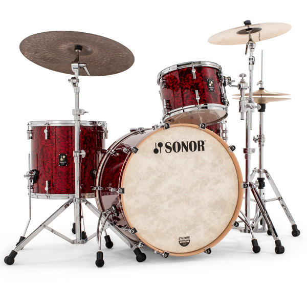 Trommesett Sonor Momentum MT-MA-24-3-KIT-REP, Shell, 3 Pc, 24, Maple, Red Pearl