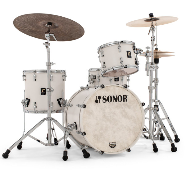 Trommesett Sonor Momentum MT-MA-20-3-KIT-SPW, Shell, 3 Pc, 20, Maple, Satin Pure White