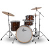 Trommesett Gretsch Catalina Maple CM2-E624S-WG, 22 Shell Pack, Walnut Glaze