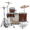 Trommesett Gretsch Catalina Maple CM2-E624S-WG, 22 Shell Pack, Walnut Glaze