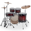 Trommesett Gretsch Catalina Maple CM2-E625-DCB, 24 Shell Pack, Deep Cherry Burst