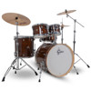 Trommesett Gretsch Catalina Maple CM2-E625-WG, 22 Shell Pack, Walnut Glaze