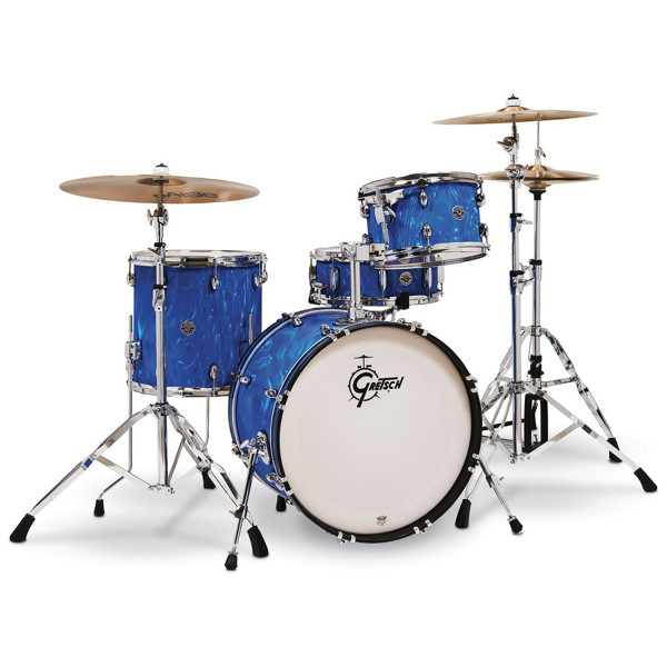 Trommesett Gretsch Catalina Club CT1-J404-BSF, 20 Shell Pack, Blue Satin Flame