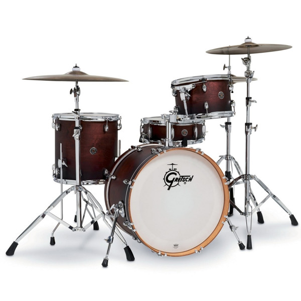 Trommesett Gretsch Catalina Club CT1-J404-SAF, 20 Shell Pack, Satin Antique Fade