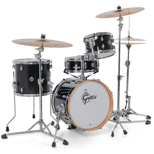 Trommesett Gretsch Catalina Club CT1-M264-PB, 16 Shell Pack, Piano Black