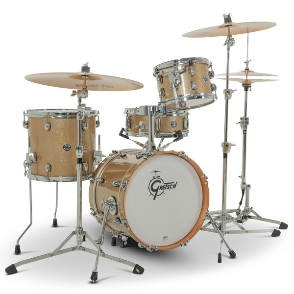 Trommesett Gretsch Catalina Club CT1-M264-SSP, 16 Shell Pack, Sahara Sparkle