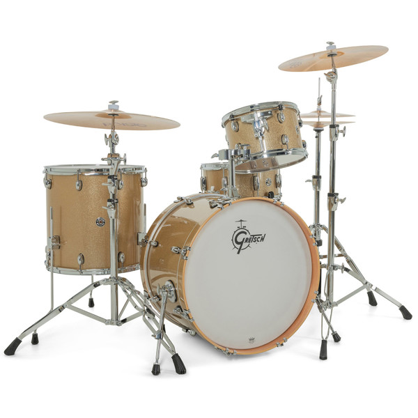 Trommesett Gretsch Catalina Club CT1-R424-SSP, 22 Shell Pack, Sahara Sparkle