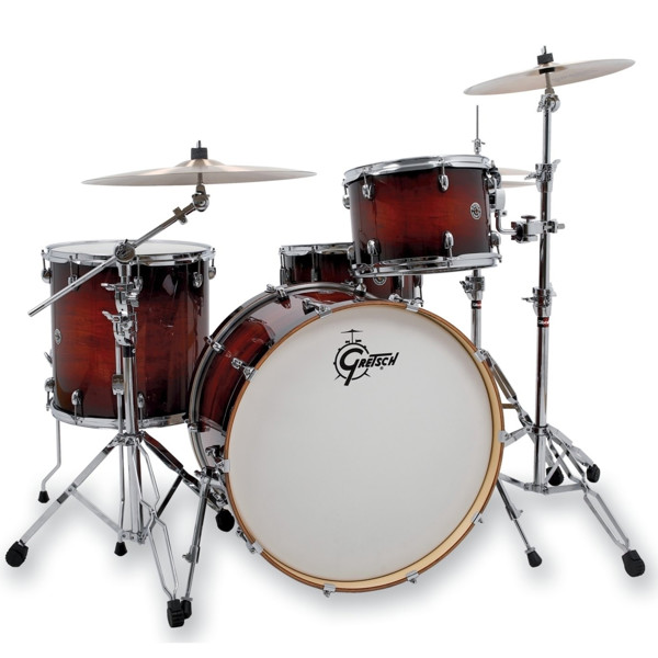 Trommesett Gretsch Catalina Club CT1-R444-GAB, 24 Shell Pack, Gloss Antique Burst