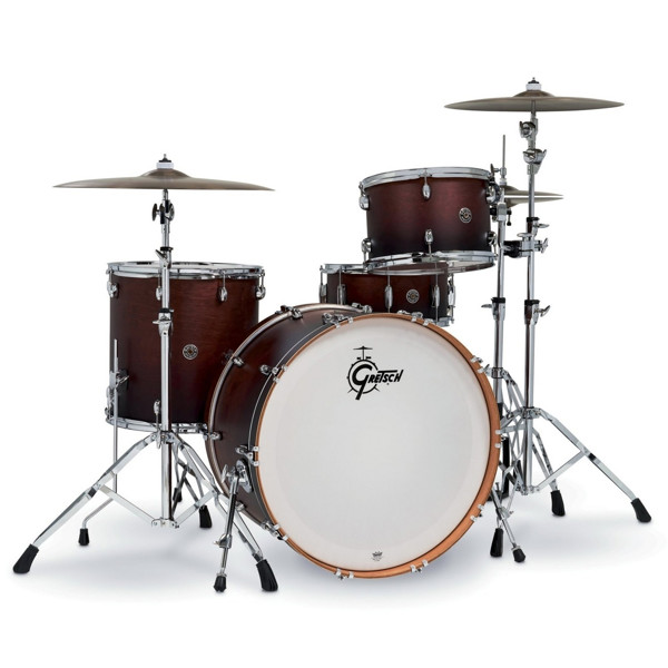 Trommesett Gretsch Catalina Club CT1-R444-SAF, 24 Shell Pack, Satin Antique Fade