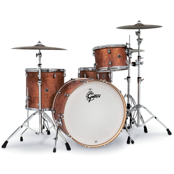 Trommesett Gretsch Catalina Club CT1-R444-SWG, 24 Shell Pack, Satin Walnut Glaze