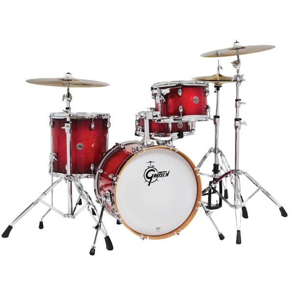 Trommesett Gretsch Catalina Club CC2-J403-GCB, 20 Shell Pack, Gloss Crimson Burst