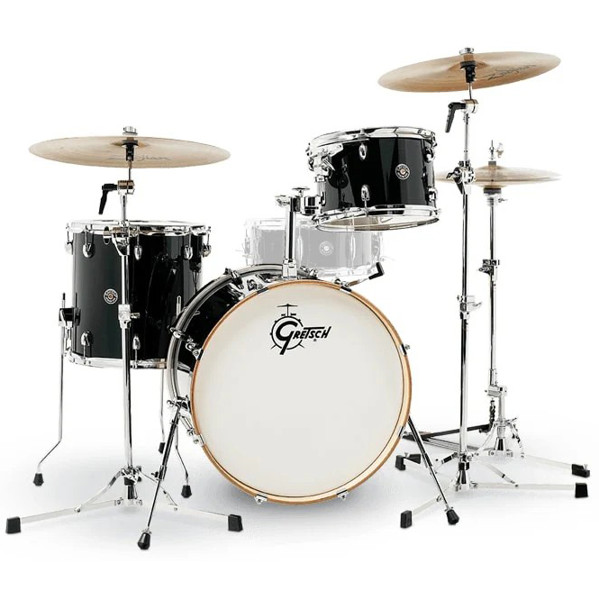 Trommesett Gretsch Catalina Club CC2-J403-PB, 20 Shell Pack, Piano Black
