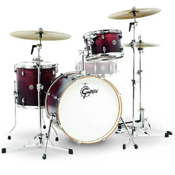 Trommesett Gretsch Catalina Club CC2-J403-SAF, 20 Shell Pack, Satin Antique Fade