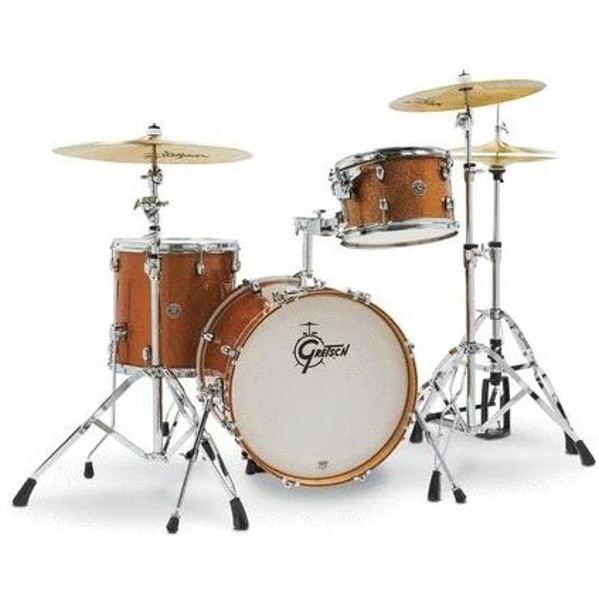 Trommesett Gretsch Catalina Club CC2-J403-SWG, 20 Shell Pack, Satin Walnut Glaze