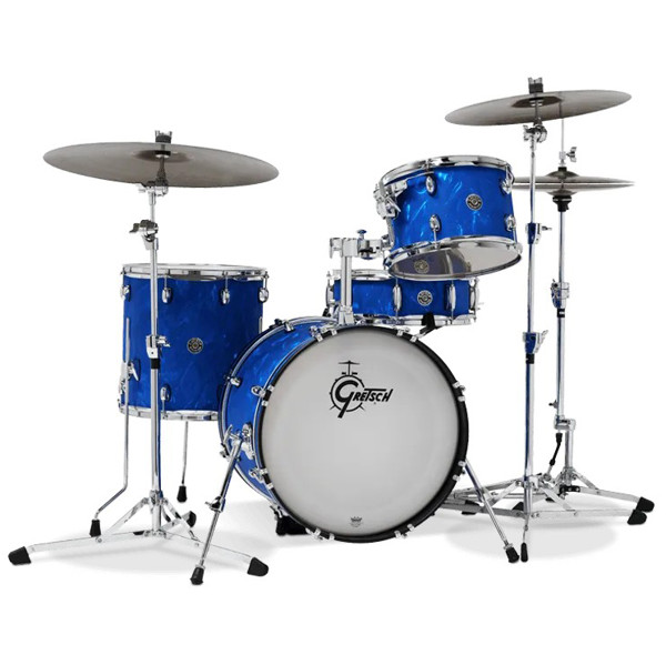 Trommesett Gretsch Catalina Club CC2-J404-BSF, 20 Shell Pack, Blue Satin Flame