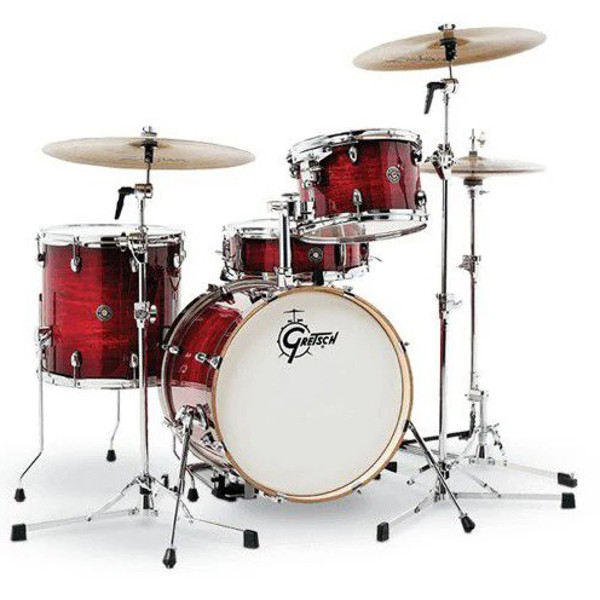 Trommesett Gretsch Catalina Club CC2-J404-GCB, 20 Shell Pack, Gloss Crimson Burst