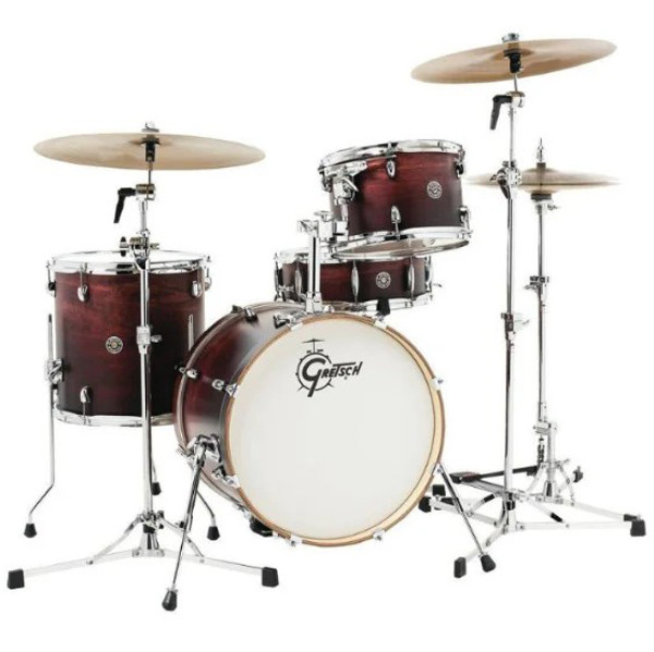 Trommesett Gretsch Catalina Club CC2-J483-SAF, 18 Shell Pack, Satin Antique Fade