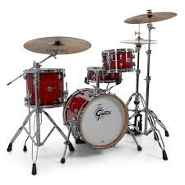 Trommesett Gretsch Catalina Club CC2-M264-GCB, 16 Shell Pack, Gloss Crimson Burst