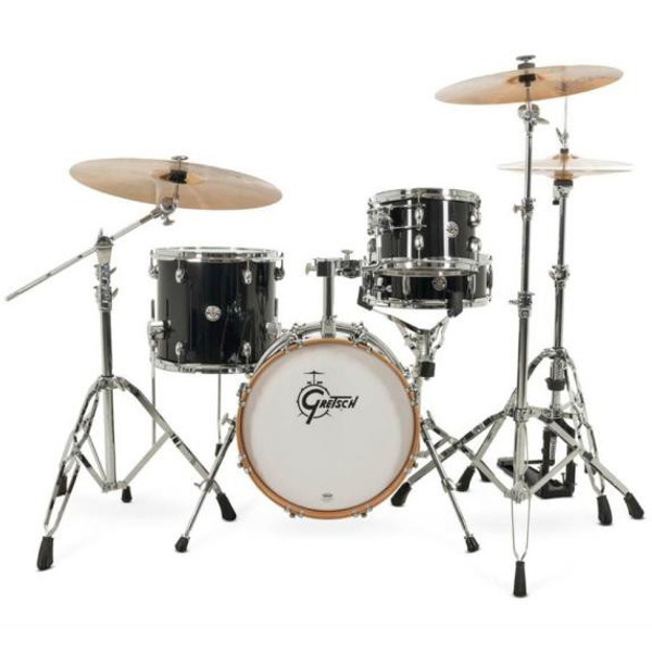 Trommesett Gretsch Catalina Club CC2-M264-PB, 16 Shell Pack, Piano Black