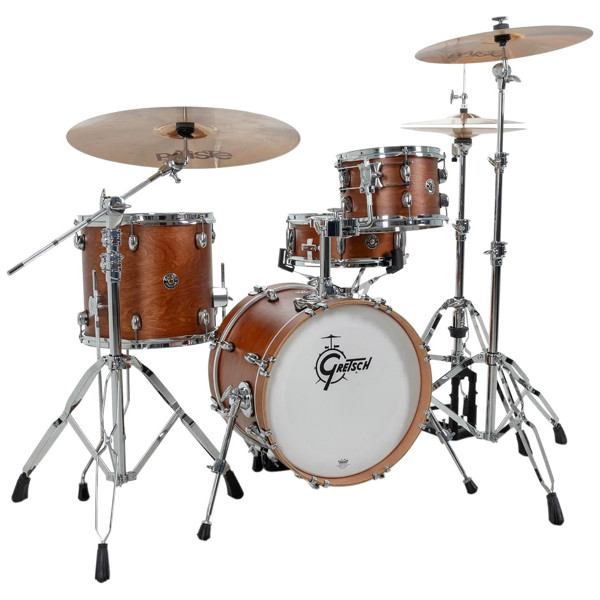 Trommesett Gretsch Catalina Club CC2-M264-SWG, 16 Shell Pack, Satin Walnut Glaze