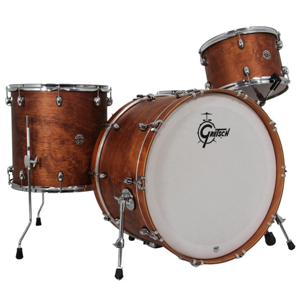 Trommesett Gretsch Catalina Club CC2-R423-SWG, 22 Shell Pack, Satin Walnut Glaze