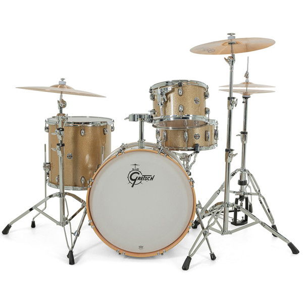 Trommesett Gretsch Catalina Club CC2-R424-SSP, 22 Shell Pack, Sahara Sparkle