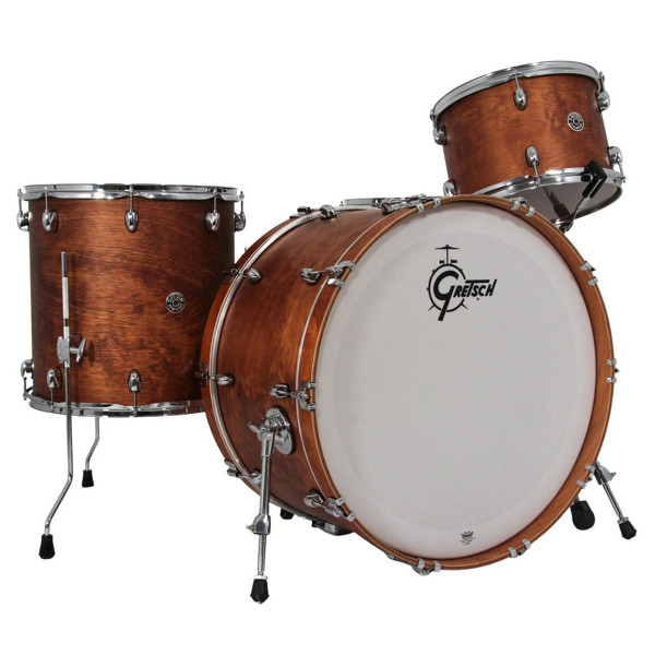 Trommesett Gretsch Catalina Club CC2-R424-SWG, 22 Shell Pack, Satin Walnut Glaze