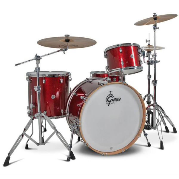 Trommesett Gretsch Catalina Club CC2-R444C-DCSP, 24 Shell Pack, Dark Cherry Sparkle