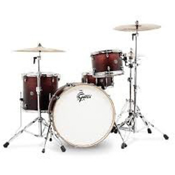Trommesett Gretsch Catalina Club CC2-R444C-SAF, 24 Shell Pack, Satin Antique Fade