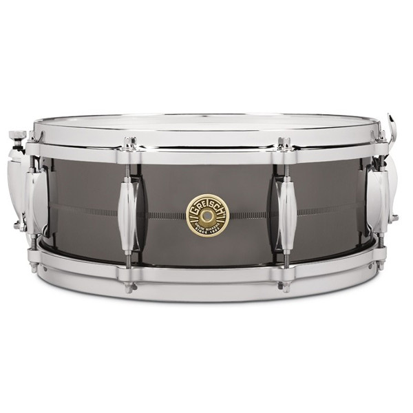 Skarptromme Gretsch USA G4160SS, 14x5, Solid Steel, Black Nickel
