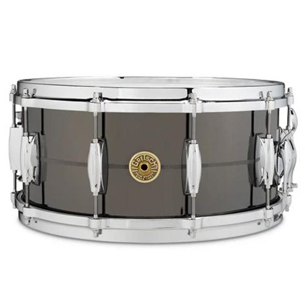 Skarptromme Gretsch USA G4164SS, 14x6,5, Solid Steel, Black Nickel