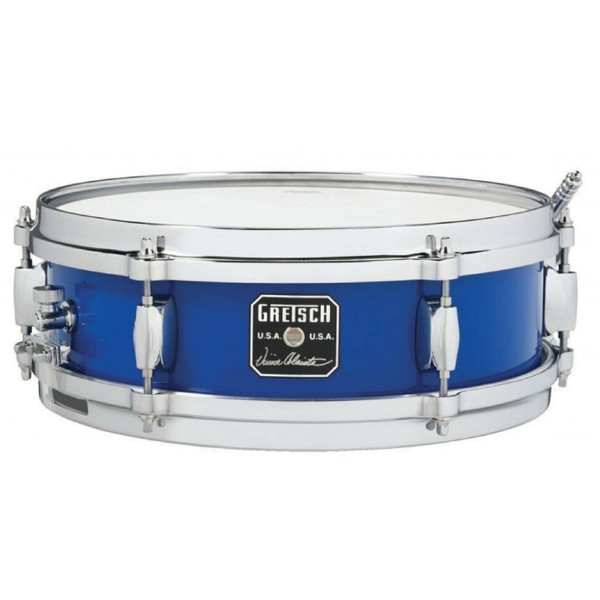 Skarptromme Gretsch Signature GAS-0412-VC, 12x4, Cobalt Blue, Vinnie Colaiuta