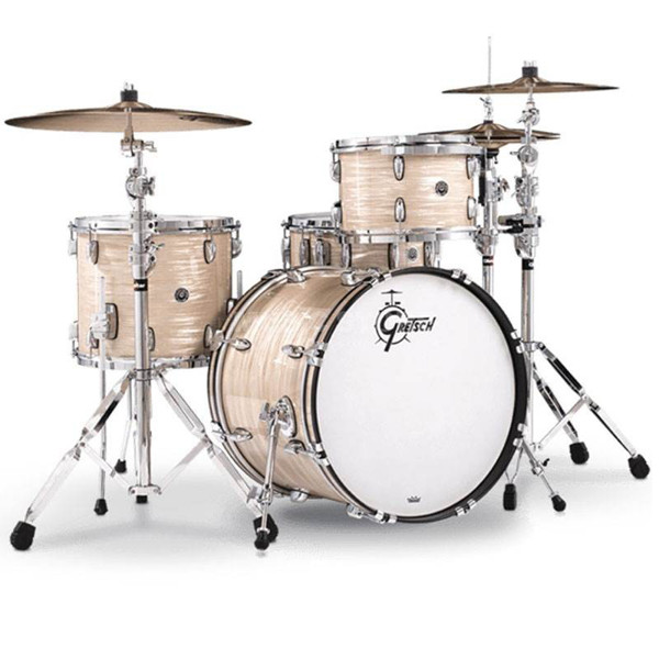 Trommesett Gretsch USA Brooklyn GB-E403-302, 20 Shell Pack, Creme Oyster