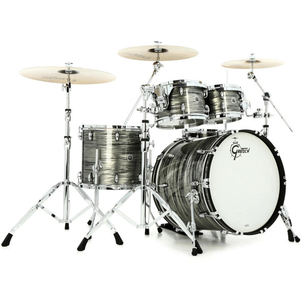 Trommesett Gretsch USA Brooklyn GB-E8246-301, 22 Shell Pack, Grey Oyster