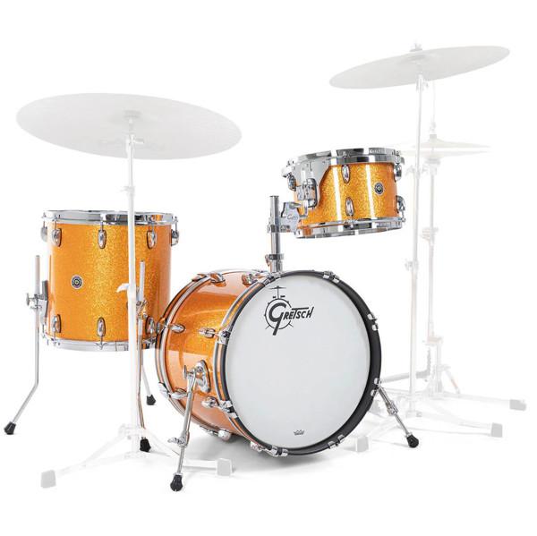 Trommesett Gretsch USA Brooklyn GB-J483-022, 18 Shell Pack, Gold Sparkle