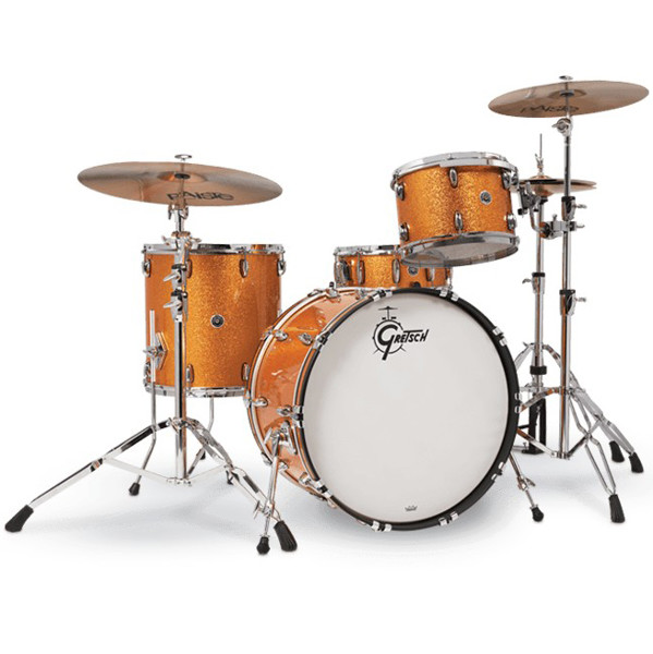 Trommesett Gretsch USA Brooklyn GB-RC423-022, 22 Shell Pack, Gold Sparkle
