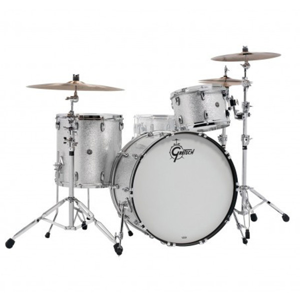 Trommesett Gretsch USA Brooklyn GB-RC443-012, 24 Shell Pack, Silver Sparkle