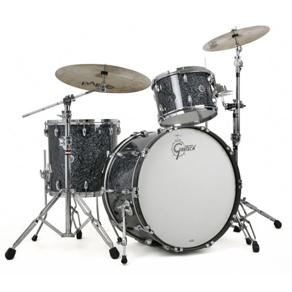 Trommesett Gretsch USA Brooklyn GB-RC443-094, 24 Shell Pack, Deep Marine Black Pearl