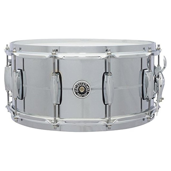 Skarptromme Gretsch USA Brooklyn GB4164, 14x6,5, Chrome Over Brass