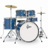 Trommesett Gretsch Renegade RGE625BS, 22 m/Stativer & Cymbaler, Blue Sparkle