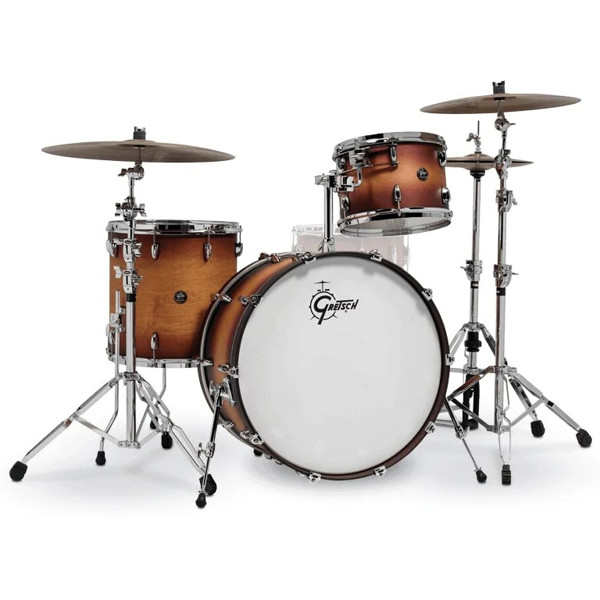 Trommesett Gretsch Renown Maple RN2-E643-STB, 24 Shell Pack, Satin Tobacco Burst