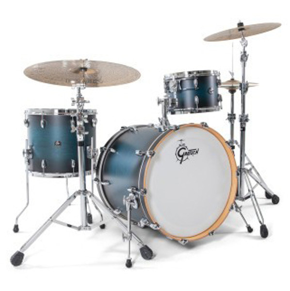 Trommesett Gretsch Renown Maple RN2-E823-SABB, 22 Shell Pack, Satin Antique Blue Burst