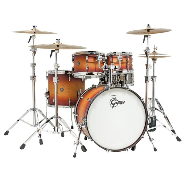 Trommesett Gretsch Renown Maple RN2-E8246-STB, 22 Shell Pack, Satin Tobacco Burst